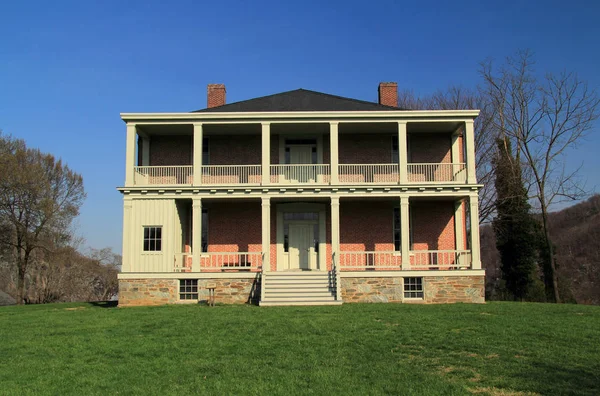 Harpers Ferry Abril Lockwood House Construída 1848 Serviu Inúmeros Propósitos — Fotografia de Stock