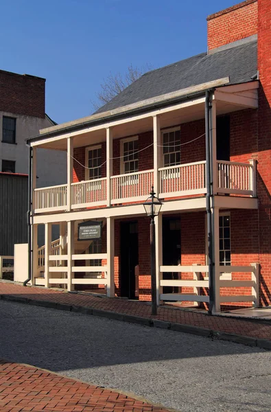 1865 1955 Işletim Harpers Ferry National Historical Park Storer Üniversiteye — Stok fotoğraf