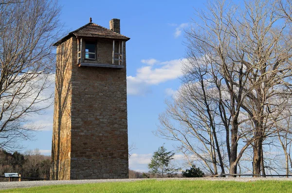 Por Muitos Anos Jackson Ferry Shot Tower Foi Local Fabricação — Fotografia de Stock