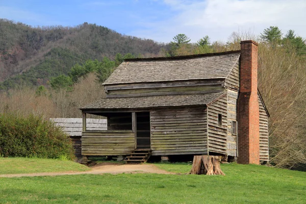 Dan Lawson Miejsce Zatoce Cades Wielki Smokey Mountains National Park — Zdjęcie stockowe