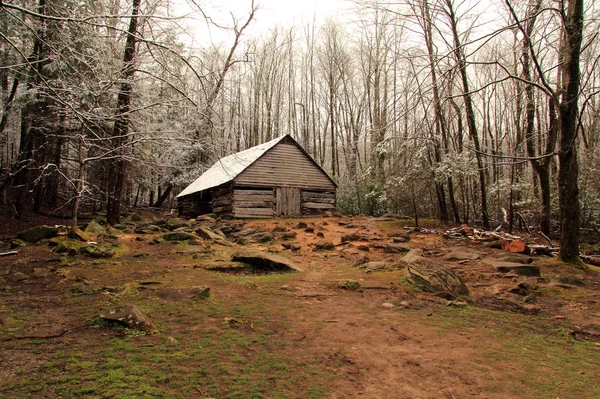 Historic Noah Ogle Homestead Popular Stop Cherokee Orchard Road Great — Stock Photo, Image