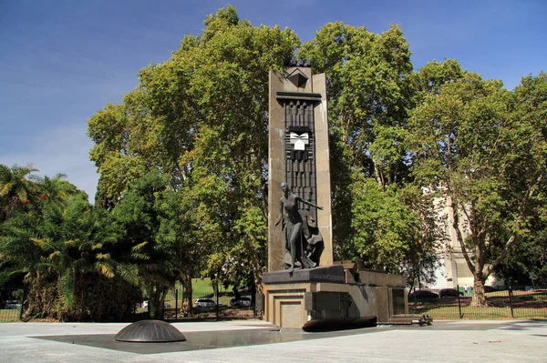 Buenos Aires Argentina Abril Monumento Eva Peron Conhecido Simplesmente Como — Fotografia de Stock