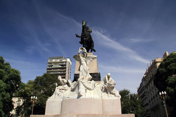 Buenos Aires Argentina April Mitre Monument Recoleta Neighborhood Buenos Aires — Stock Photo, Image