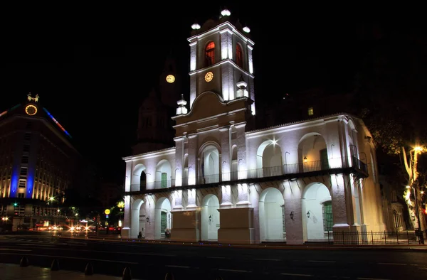 Buenos Aires Argentinië April Cabildo Een Van Meest Prominente Bezienswaardigheden — Stockfoto