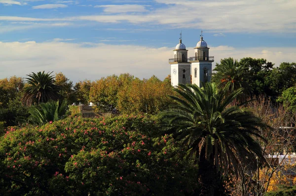 Colonia Del Sacramento Uru April Portugese Koloniale Architectuur Oude Geplaveide — Stockfoto