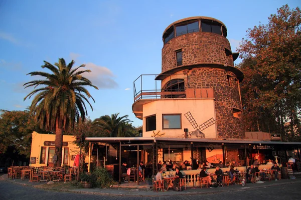 Colonia Del Sacramento Uruguay April Torreon Ist Ein Beliebtes Restaurant — Stockfoto