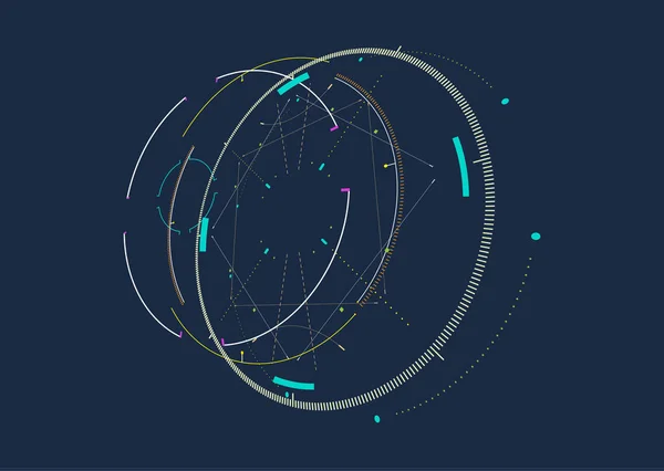 抽象技术未来背景 — 图库矢量图片