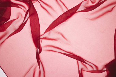 Parlak renkli kumaş arka plan bir dalga şeklinde