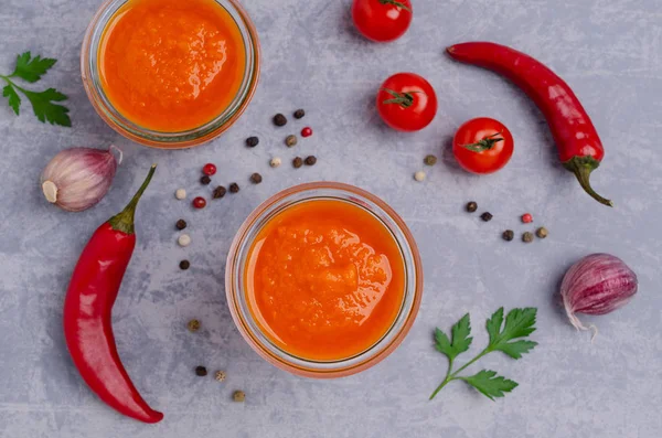 Ev yapımı konserve kırmızı sos