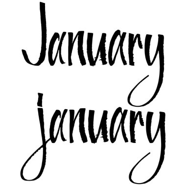 Ayın el yazısı adı ocak