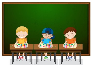 Öğrencilerin sınıf gösterimde eğitim