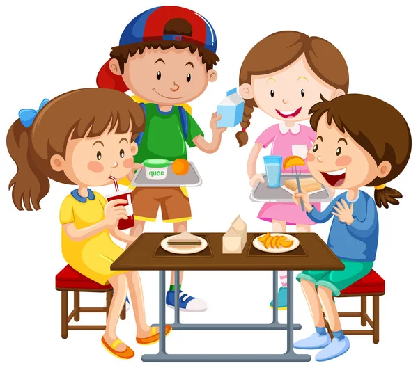https://st4.depositphotos.com/1763191/20291/v/450/depositphotos_202912796-stock-illustration-group-children-eating-together-illustration.jpg