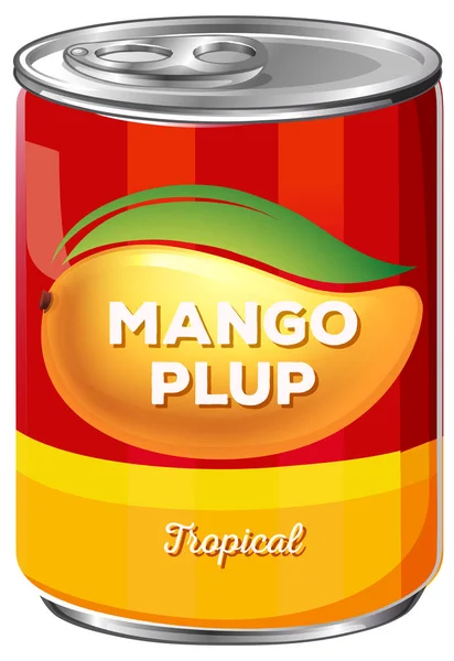 Dapat Dari Plup Tropis Gambar Mangga - Stok Vektor