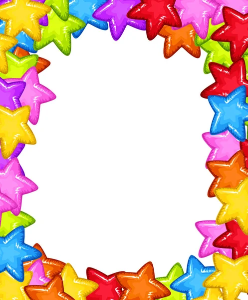 Carte Star Blank Party — Image vectorielle