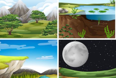 Doğa manzara kümesi