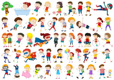 Activites yapan insanlar kümesi