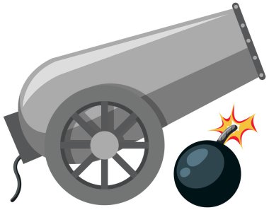 Beyaz arka planda bir top