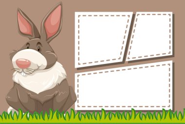 Notta Tavşan şablonu