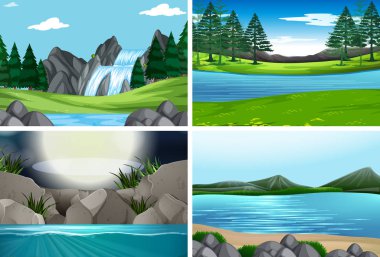 Doğa manzara kümesi