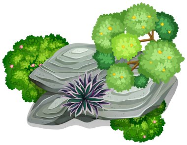 Eleman için doğa Kayası