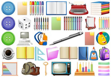 Büyük sationary seti