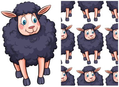 Beyaz üzerinde yalıtılmış Dikişsiz tasarım deseni