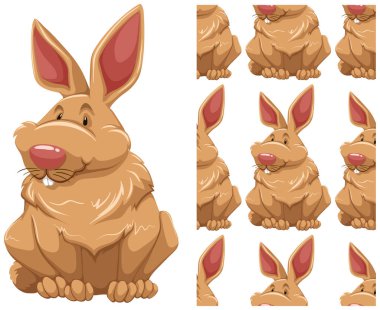 Beyaz üzerinde yalıtılmış Dikişsiz tasarım deseni