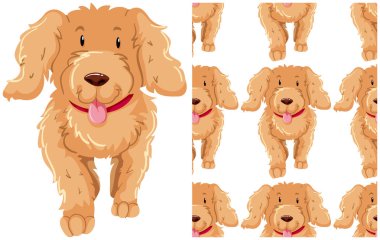 Beyaz üzerinde yalıtılmış Dikişsiz tasarım deseni