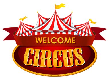Sirk, eğlence fuarı, lunapark tema şablonu