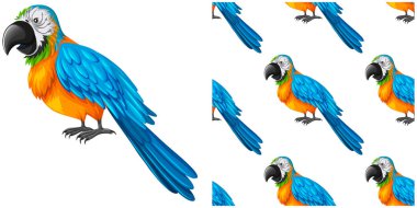 Beyaz üzerinde yalıtılmış Dikişsiz tasarım deseni