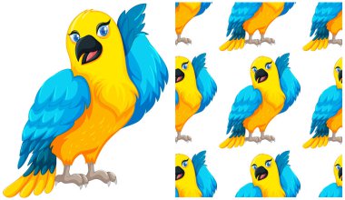 Beyaz üzerinde yalıtılmış Dikişsiz tasarım deseni