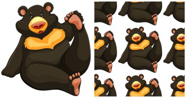 Beyaz üzerinde izole edilmiş Dikişsiz desen ve tek nesne