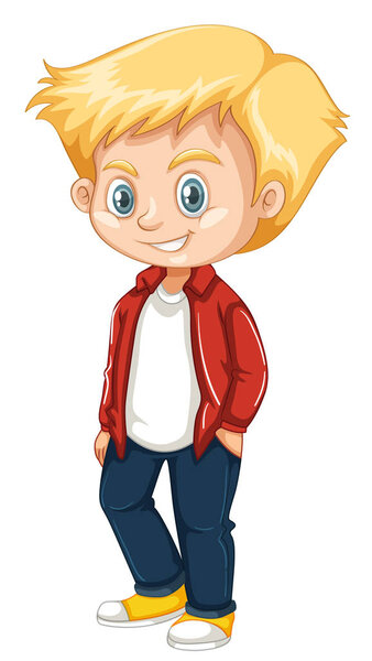 Милый счастливый улыбающийся ребенок изолирован на белом фоне
