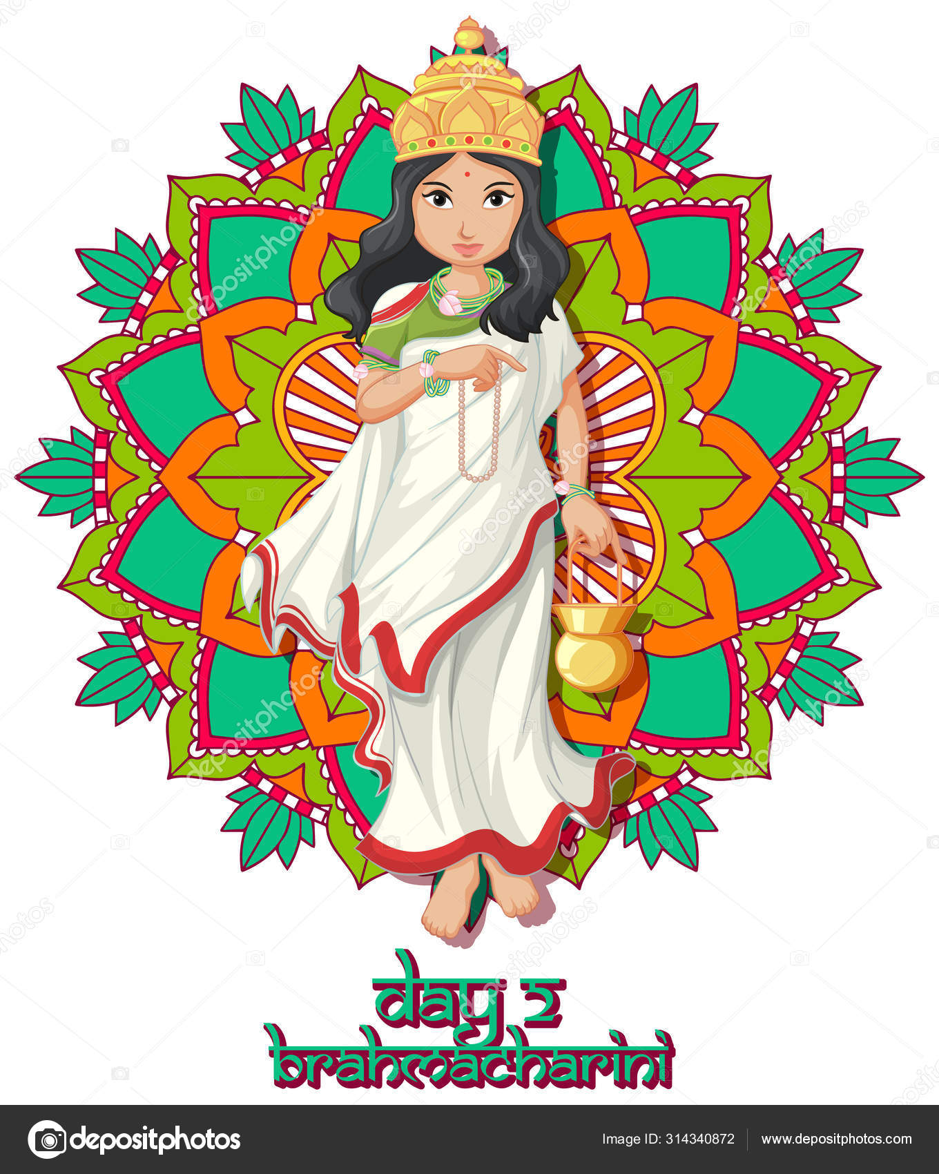 navaratri day 7 goddess images