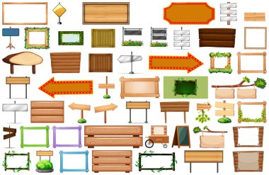 Ahşap pankart çizimi