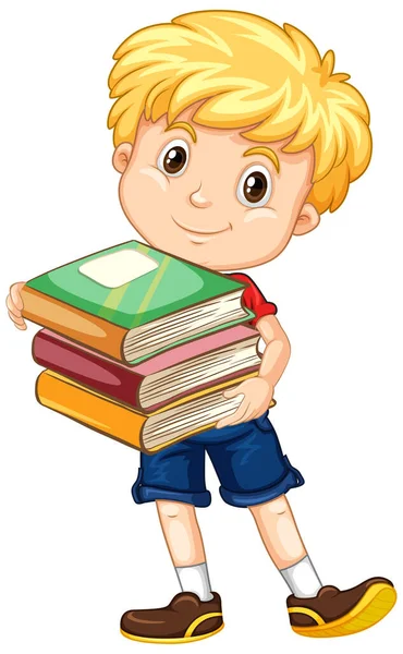 Elinde kitap tutan çocuk kendini izole etmiş.