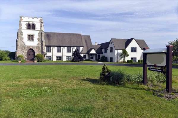 Wspólnota Kościoła Montauk Nowy Jork Hamptons — Zdjęcie stockowe