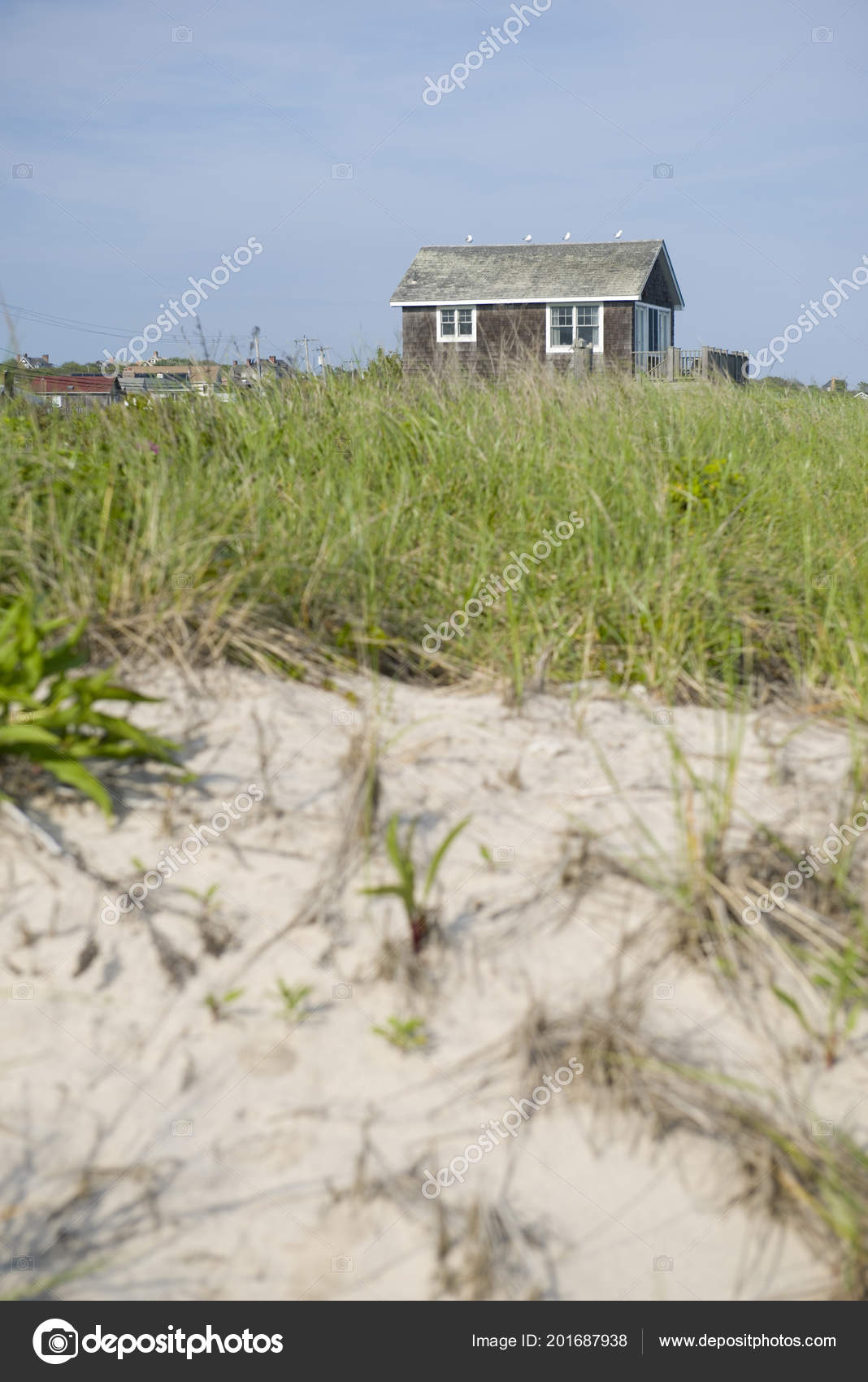 Old Beach Cottage Ditch Plains Beach Montauk New York Hamptons