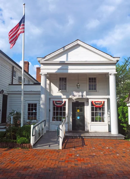 Postkantoor Historische Gebouw Van Bedford Village New York — Stockfoto