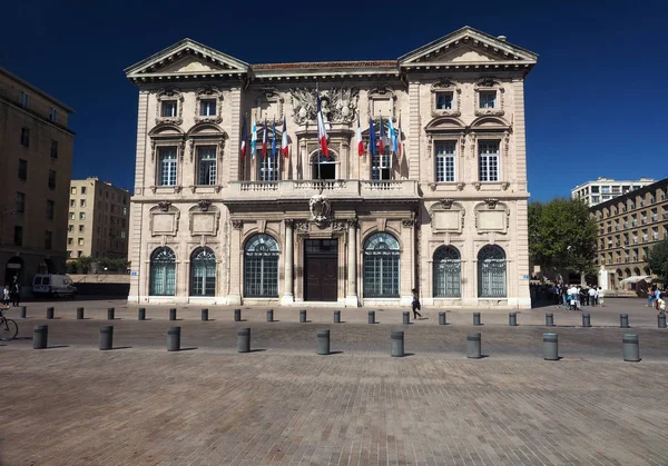 Editoriale L 'Hotel de Ville Marseille Francia — Foto Stock