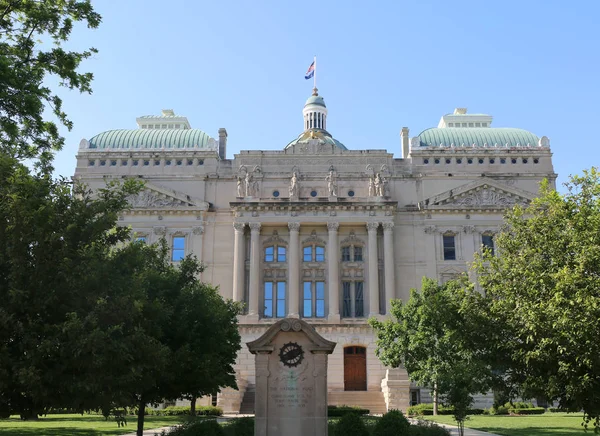 Індіанаполіс Штат Індіана Сша Травні Indiana Держави Капітолію Building May — стокове фото