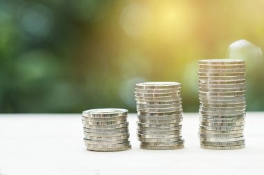 para büyüme kavramı, sikke yığını