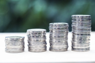 para büyüme kavramı, sikke yığını