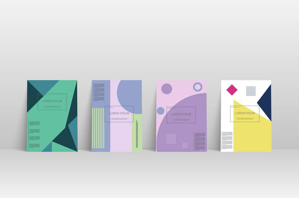 Retro web banner for celebration decoration design. Vector abstract banner design web template. 