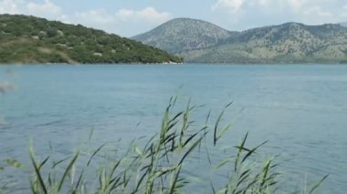 Lake Butrint, Arnavutluk harabe şehir Bouthroton.