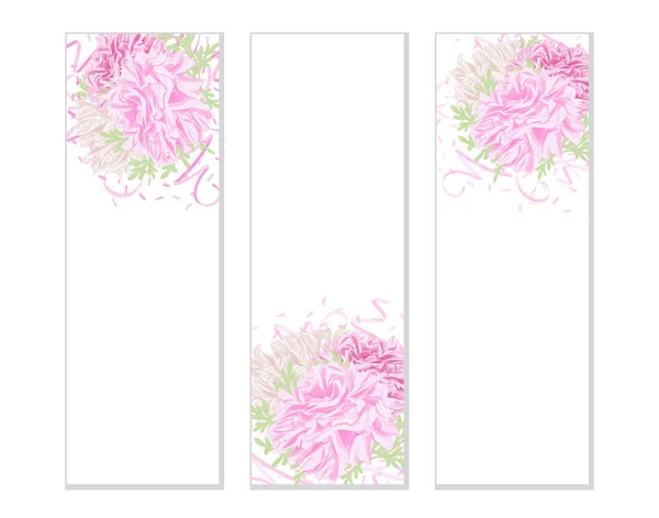Bouquet Fleurs Illustration Vectorielle Dessinée Main Vecteur — Image vectorielle