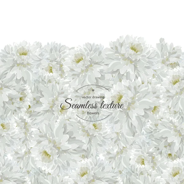 Blahopřání Květy Kytice Bílé Chryzantémy Slavnostní Složení — Stockový vektor