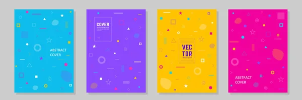 Capa Abstrata Para Seu Design Banners Cartazes Cartazes Brochuras Folhetos — Vetor de Stock