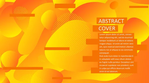 Couverture abstraite pour votre design — Image vectorielle