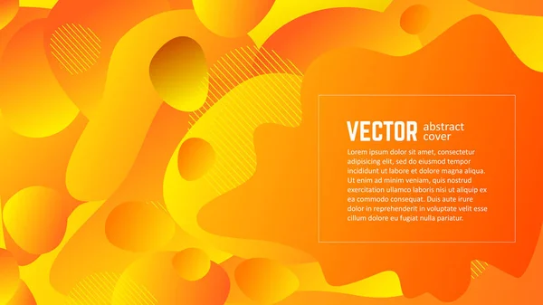 Funda abstracta para su diseño — Vector de stock